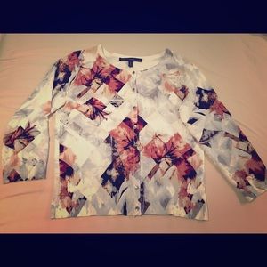 White House Black Market snap Cardigan sweater